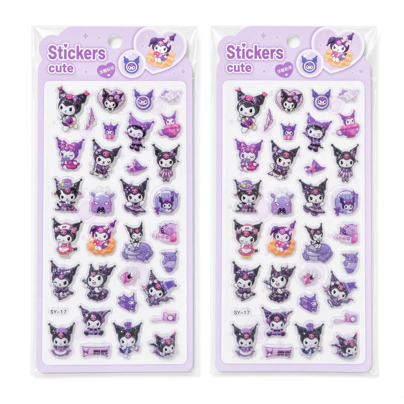 Kuromi 3D Stickers