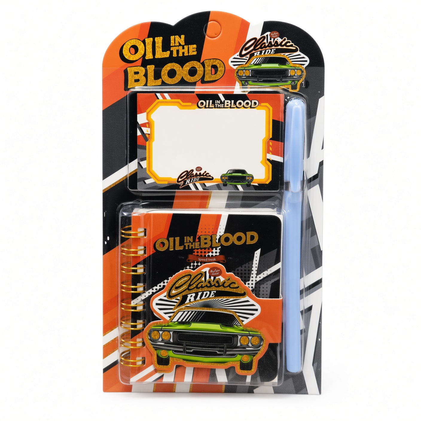 Oil In The Blood Wire Note+ Sticky Note+ Pen