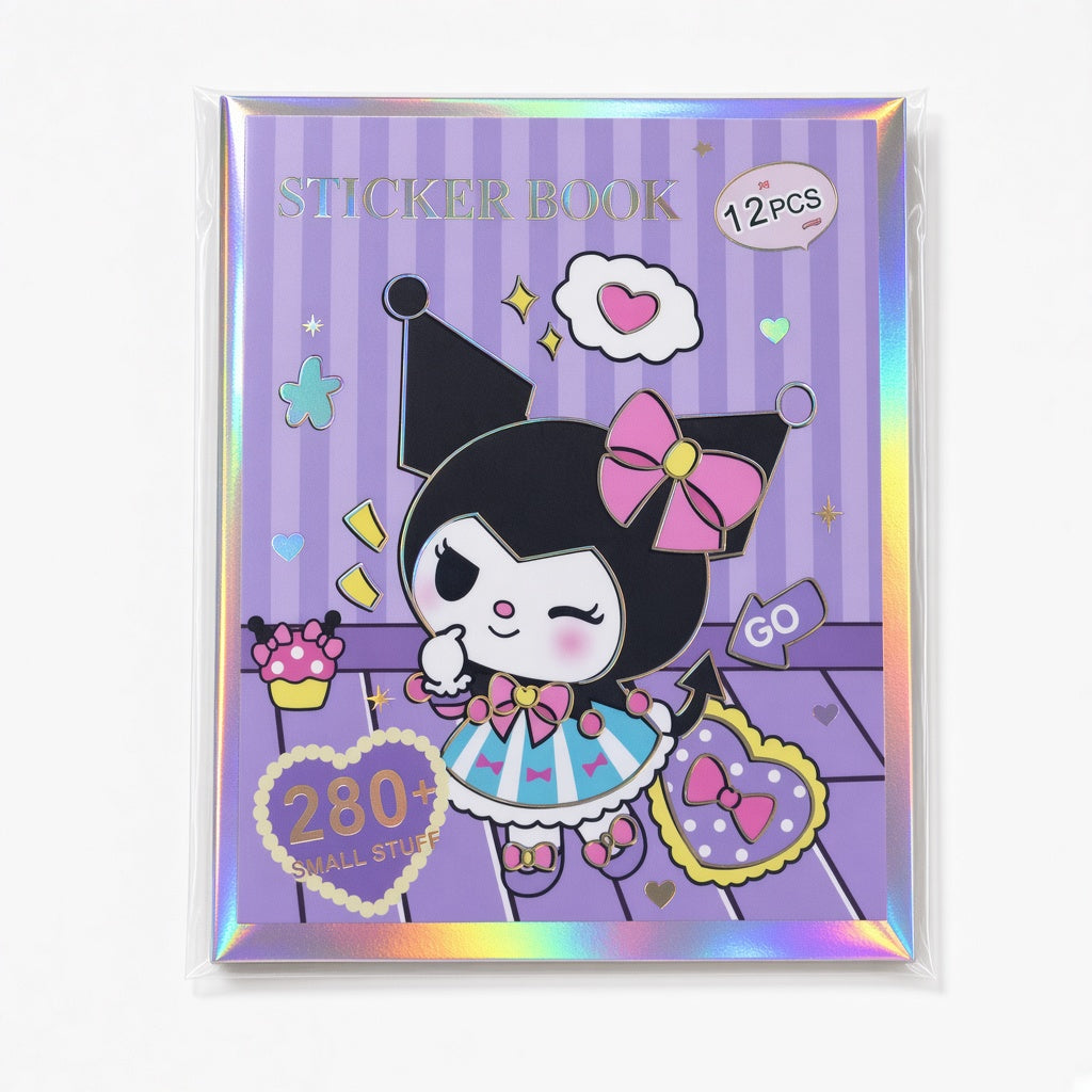 Mini Sticker Book Kuromi Characters