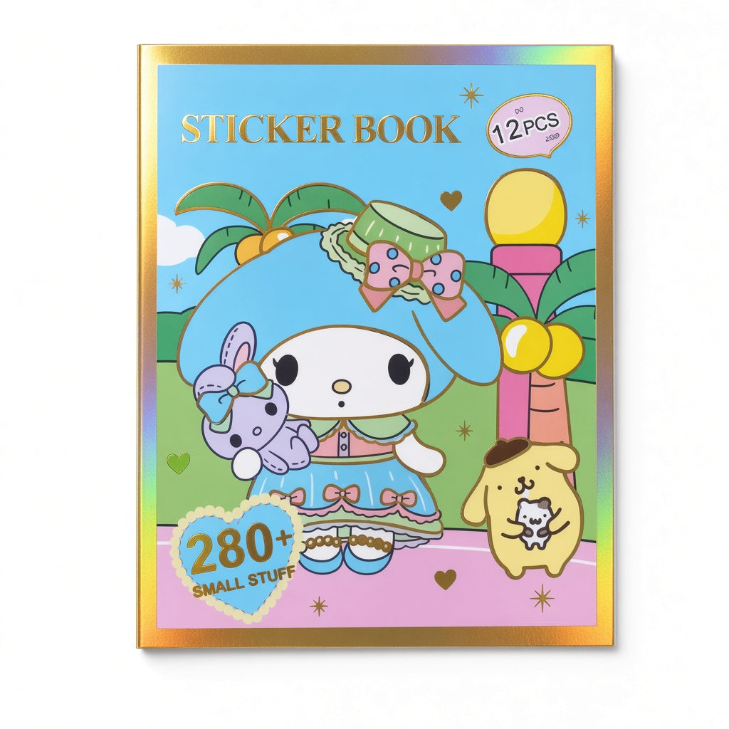 Mini Sticker Book Kuromi Characters