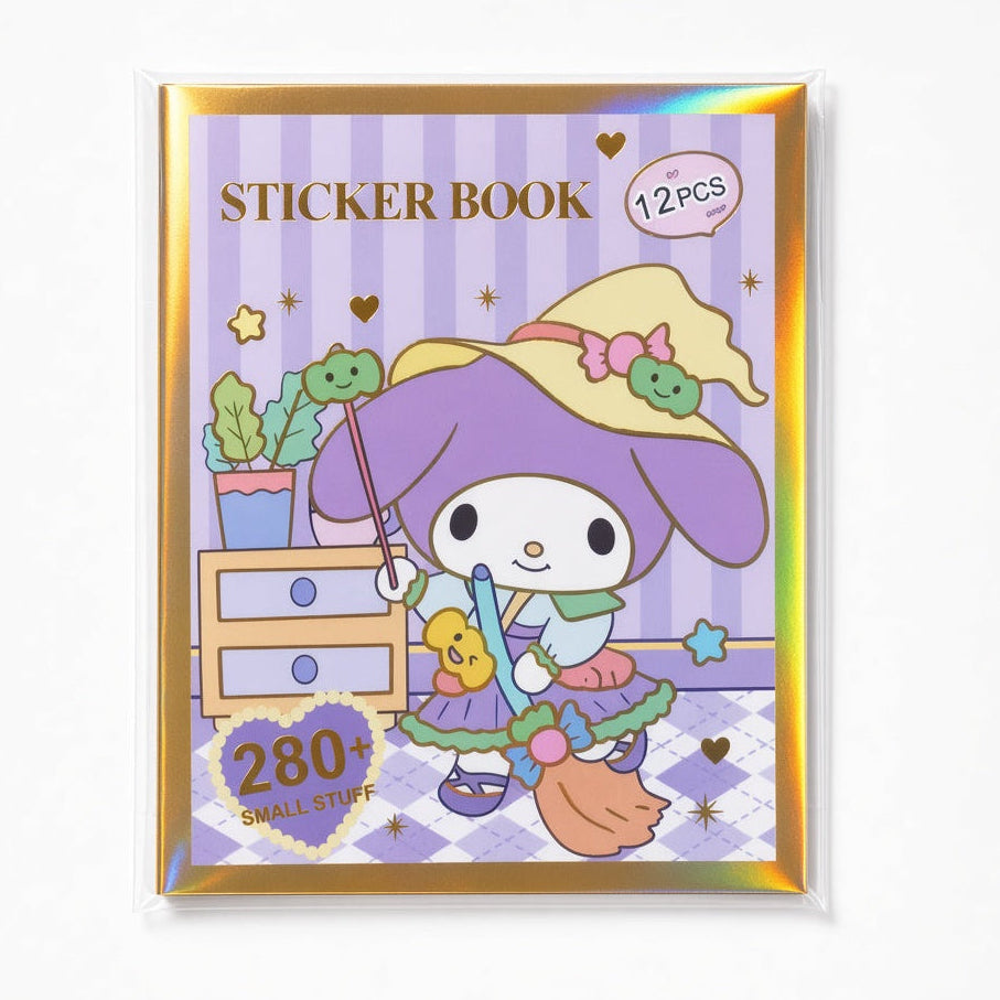 Mini Sticker Book Kuromi Characters