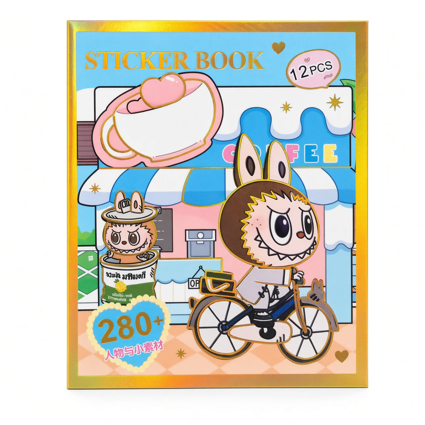 Mini Sticker Book Labubu