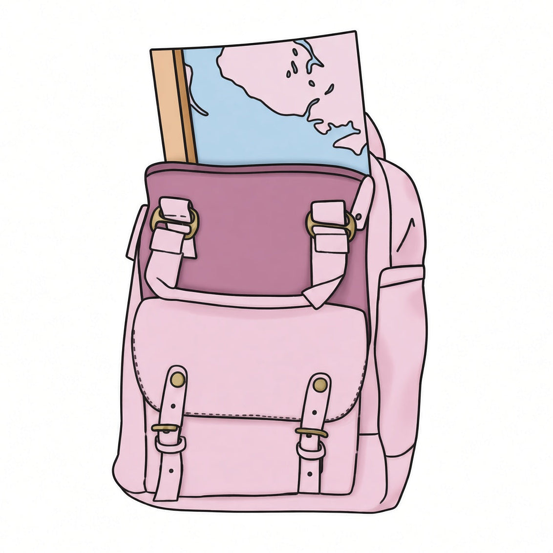 Travel Bag Laptop Sticker