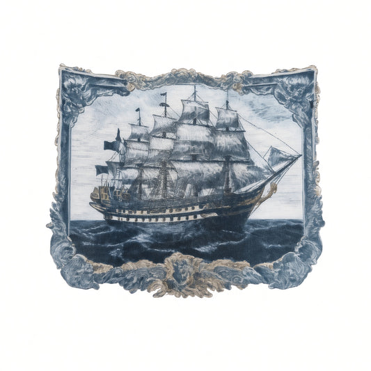 Ship Laptop Sticker