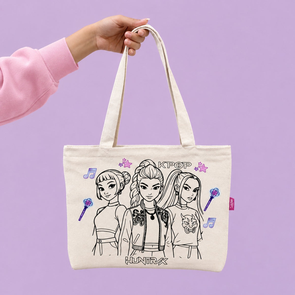 K.pop Washable & Reusable Coloring Bag