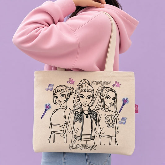 K.pop Washable & Reusable Coloring Bag