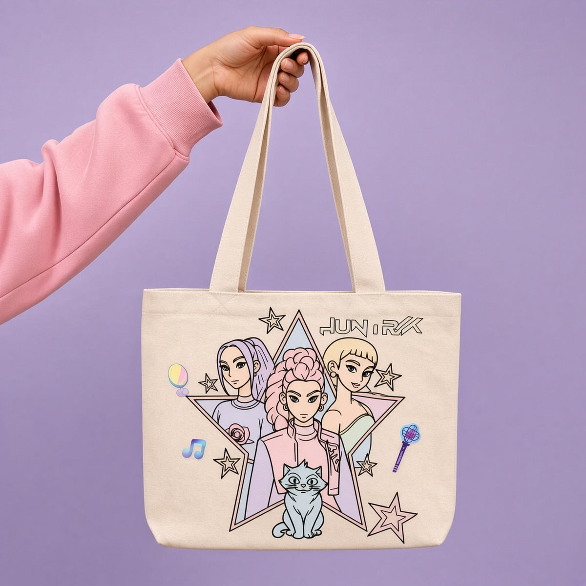 K.pop Star Washable & Reusable Coloring Bag