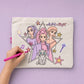 K.pop Star Washable & Reusable Coloring Bag