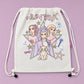 K.pop Backpack Washable & Reusable Coloring Bag