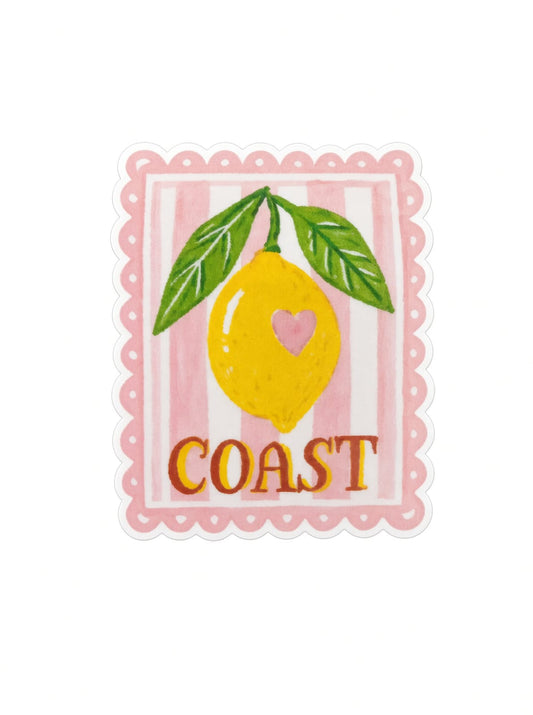 Coast Laptop Sticker
