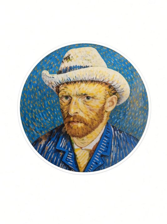 Van Gogh Laptop Sticker
