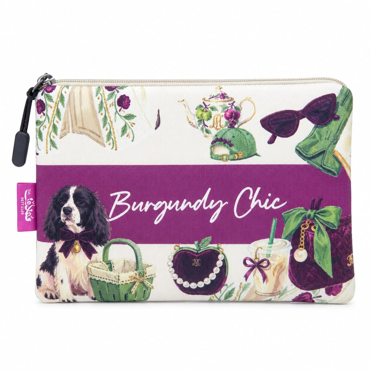 Pouch Burgundy Chic