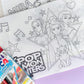 K-POP WASHABLE COLORING BOOK