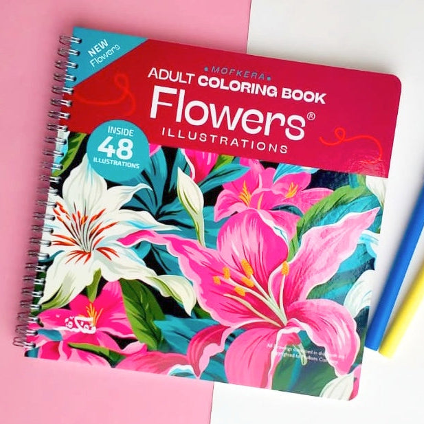 Flowers Coloring Book