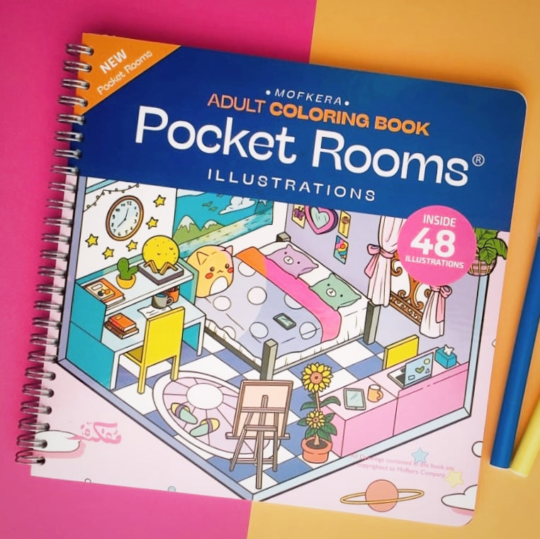 Pocket Rooms  Coloring Book