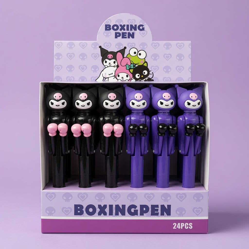 Kuromi Boxing Gel pen