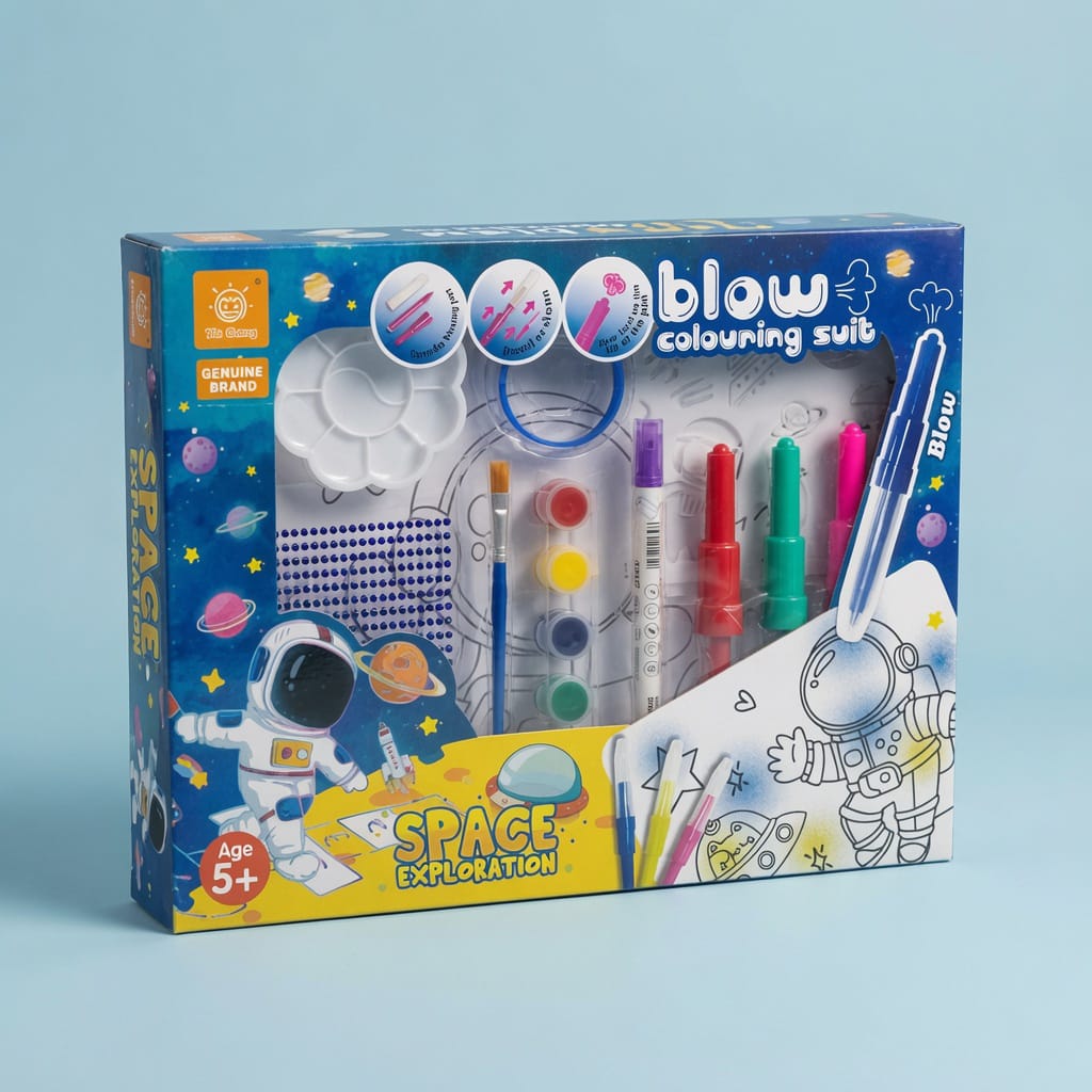 Space Blow Coloring Suit