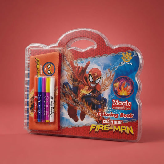 Spider Man Magic Coloring Book