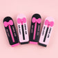Bow pull push Eraser