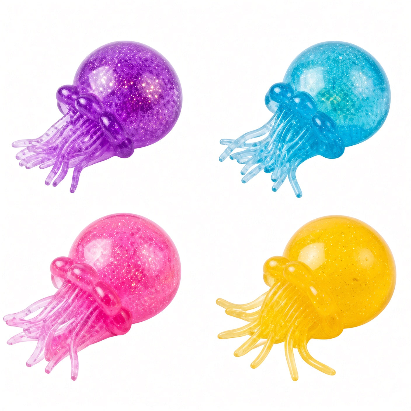 Super Solid Glitter Jellyfish