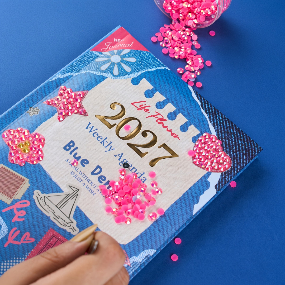 Blue Denim Weekly Box 2027 & Bedazzling Color