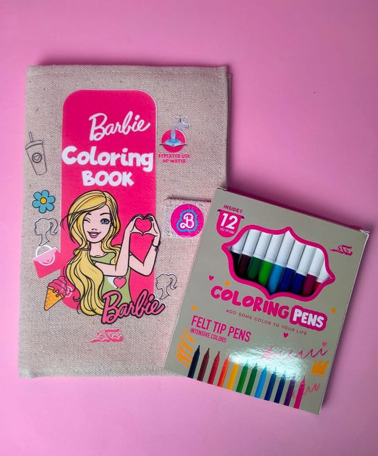 BARBIE WASHABLE COLORING BOOK