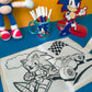 SONIC WASHABLE COLORING BOOK