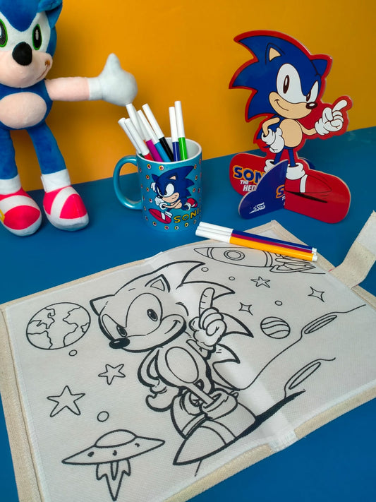 SONIC WASHABLE COLORING BOOK
