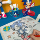 SONIC WASHABLE COLORING BOOK