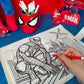 SPIDER MAN WASHABLE COLORING BOOK