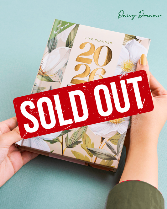 Daisy Dreams Daily Agenda 2026