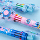 Stitch & Angel spinner 10 Color Pen