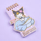 Purple Kuromi Wire Note