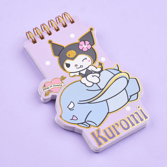 Purple Kuromi Wire Note