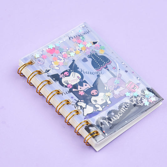 Kuromi Liquid Notebook