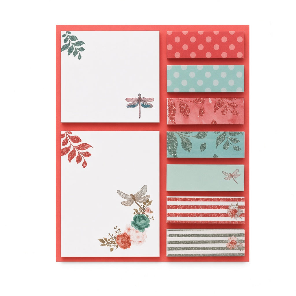 Book Butterfly Sticky Note