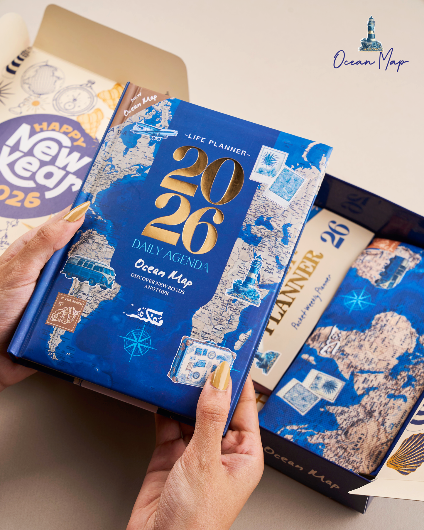 Ocean Map Year Gift Box 2026
