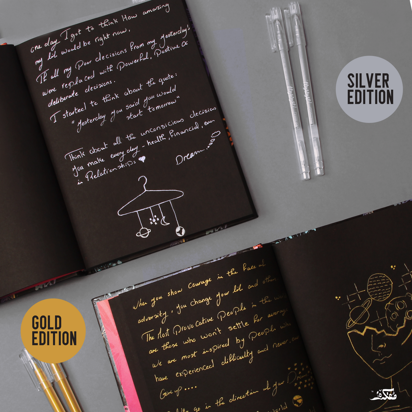 Silver Highlight Pen