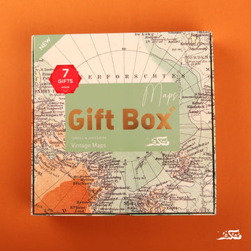 Vintage Map Gift Box