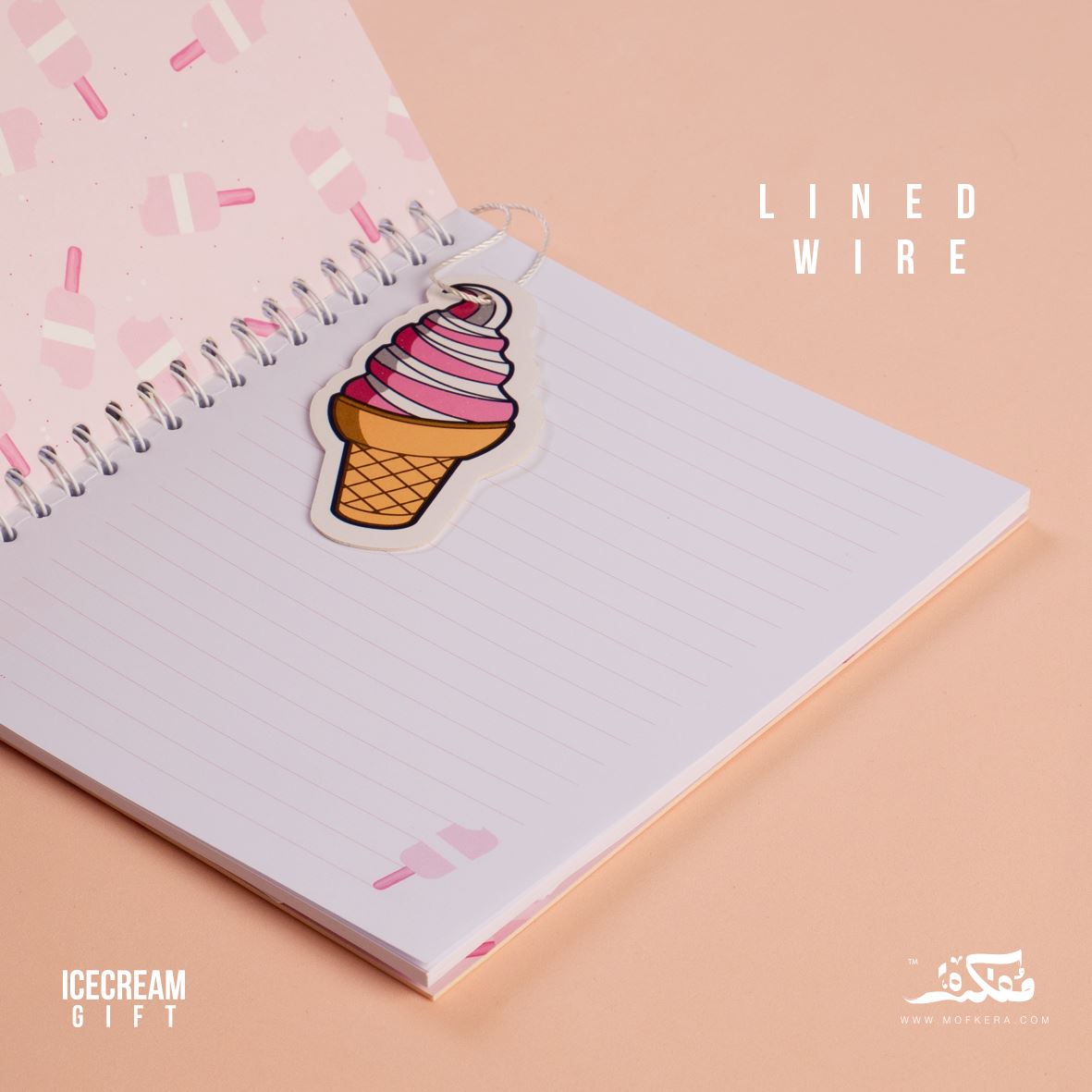 Ice Cream Diecut Wire
