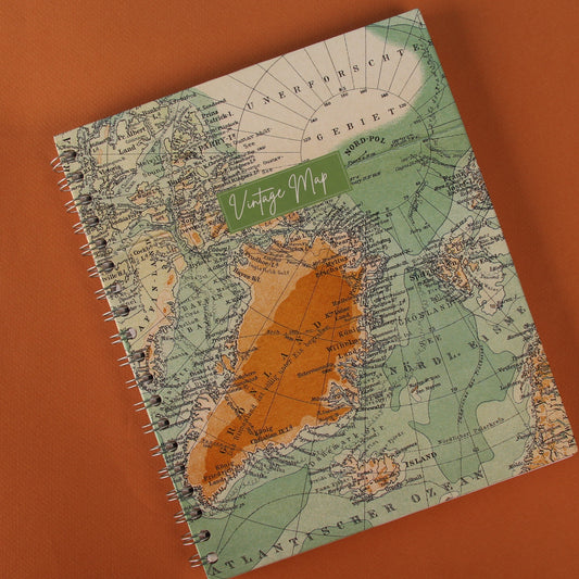 Vintage Maps - 3 Subjects