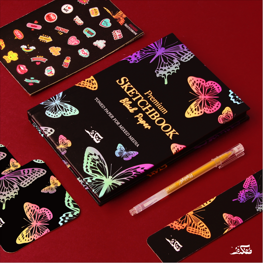 SKETCHBOOK BLACK PAPER (GOLD EDITION)
