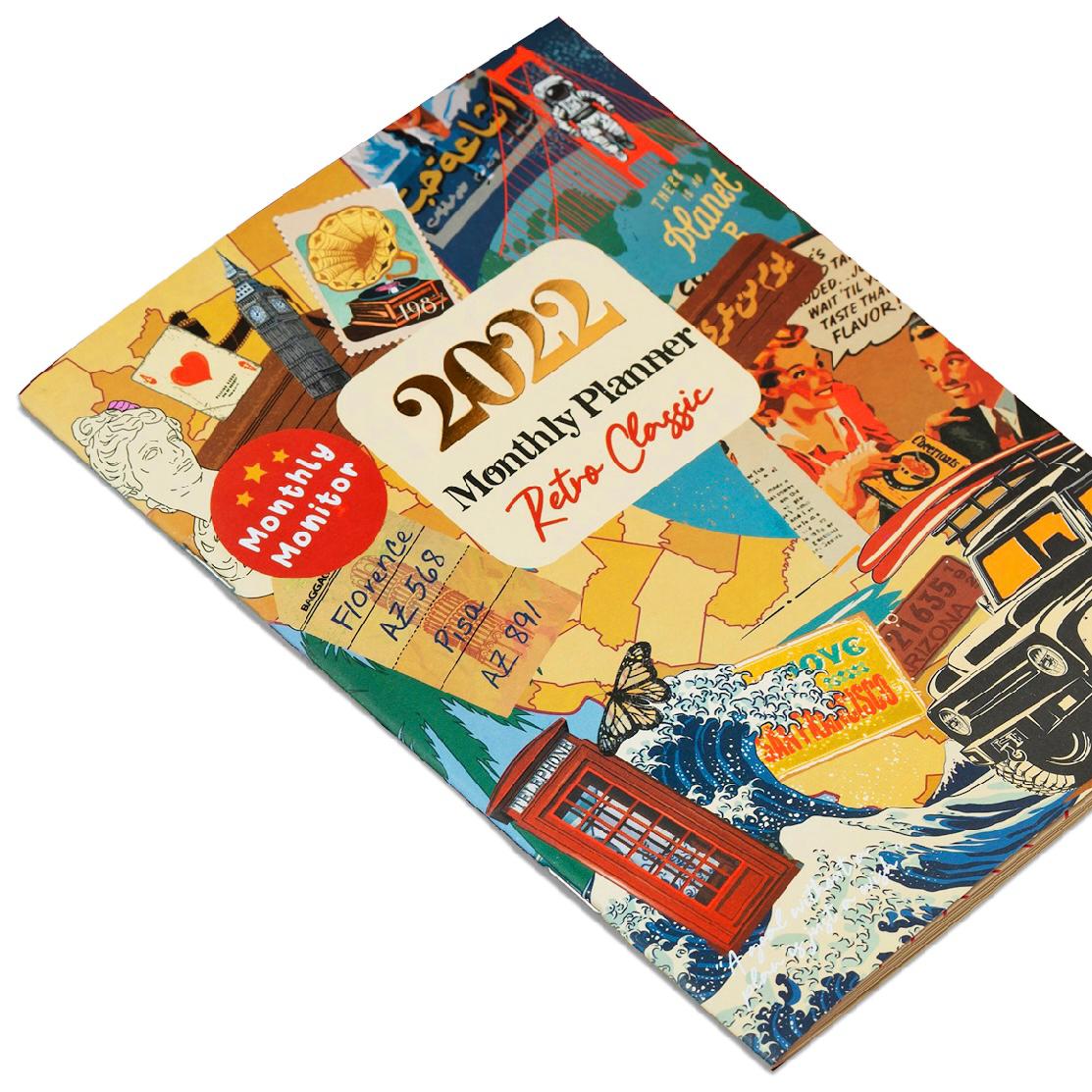 Retro Classic Monthly Planner – Mofkera