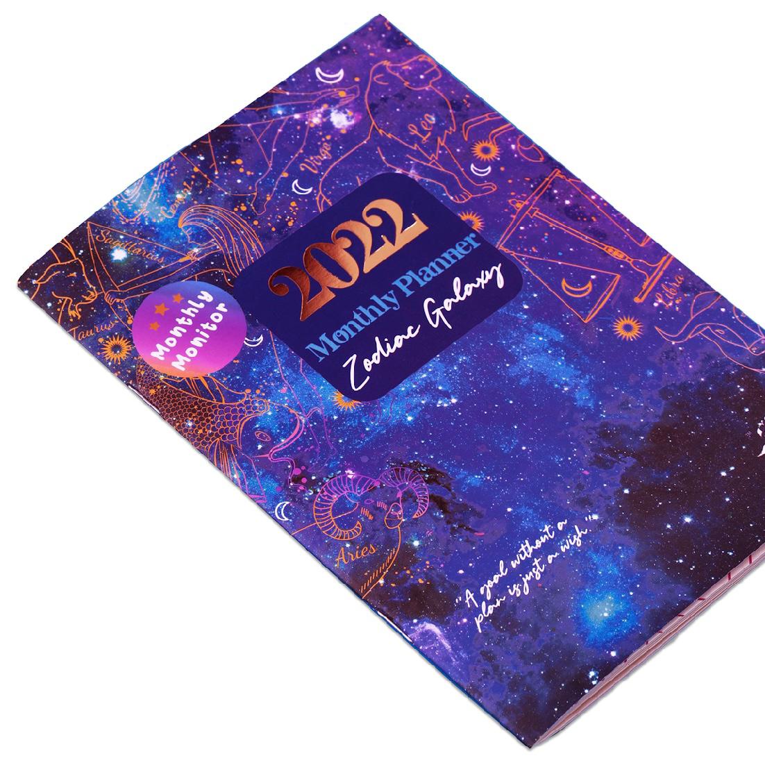 Zodiac Galaxy Monthly Planner