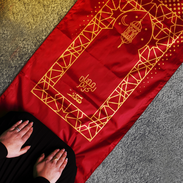 Red Prayer Mat