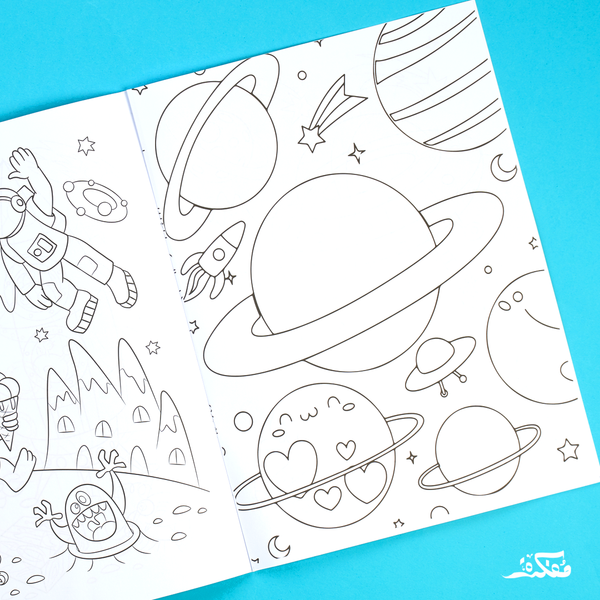 Fun Coloring Space Space Coloring Fun – Mofkera