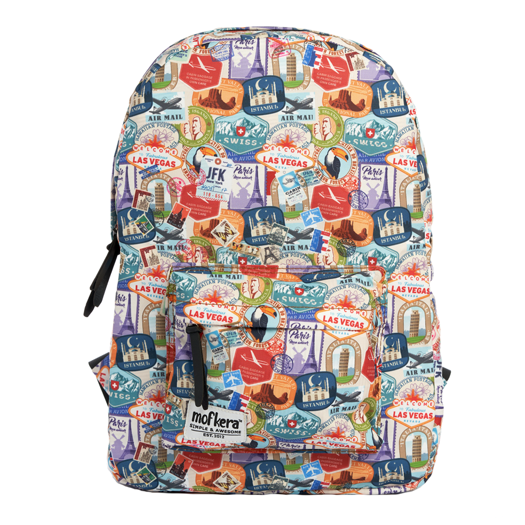 Travel Stamps Backpack